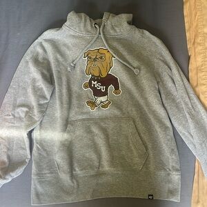 Men’s small gray Mississippi State hoodie